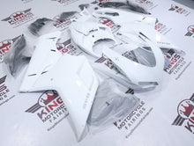 Ducati 848 Fairings (2007-2014) White, Silver at KingsMotorcycleFairings.com