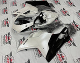 Ducati 848 Fairing kit (2007-2014) Pearl White, Black at KingsMotorcycleFairings.com