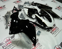 Ducati 848 (2007-2014) Black, White & Gold Fairings at KingsMotorcycleFairings.com