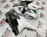 Ducati 848 Fairings (2007-2014) Matte White, Matte Black at KingsMotorcycleFairings.com