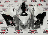 Ducati 848 (2007-2014) Pearl White & Black Fairings at KingsMotorcycleFairings.com 