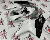 Ducati 848 (2007-2014) Pearl White & Black Fairings at KingsMotorcycleFairings.com 