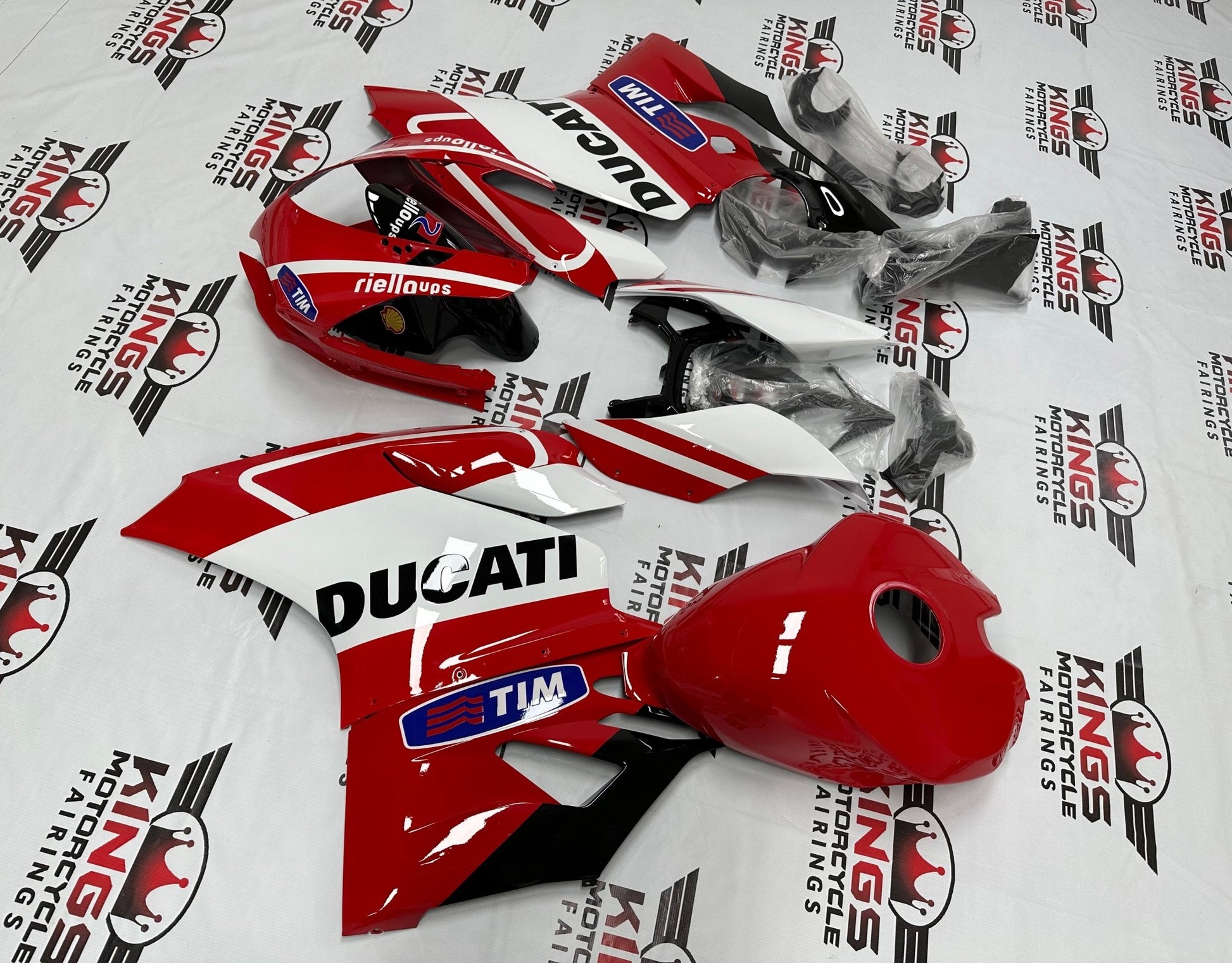 Ducati 899 Fairing Kit (2011-2014) Red, White, Black, Blue at KingsMotorcycleFairings.com