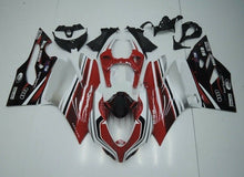 Ducati 899 Fairings (2011-2014) Red, Black, White, Silver Stripe at KingsMotorcycleFairings.com