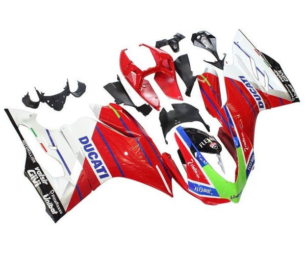 Ducati 899 Fairings (2011-2014) Red, White, Blue, Green at KingsMotorcycleFairings.com