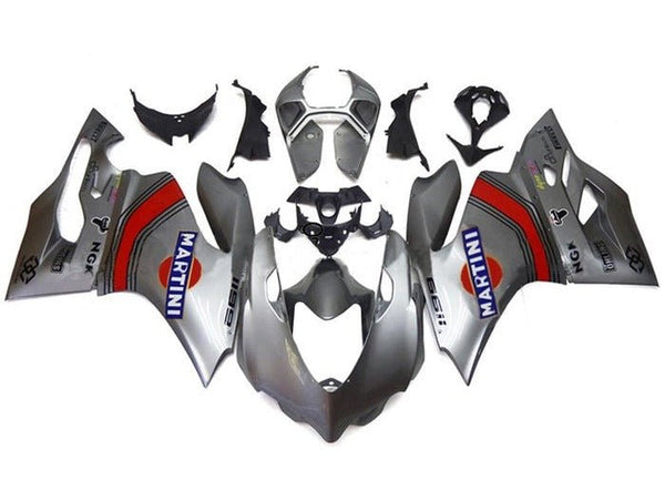 Ducati 899 Fairings (2011-2014) Silver, Red, Blue Martini at KingsMotorcycleFairings.com