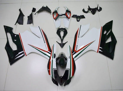 Ducati 899 Fairings (2011-2014) Gloss White, Black, Red, Green at KingsMotorcycleFairings.com