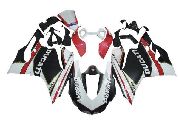 Ducati 899 Fairings (2011-2014) Gloss White, Red, Gold, Matte Black at KingsMotorcycleFairings.com