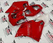 Ducati 916 Fairing set (1994-1999) All Red, Silver at KingsMotorcycleFairings.com