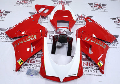 Ducati 916 Fairings (1994-1999) Red, White, Agip at KingsMotorcycleFairings.com