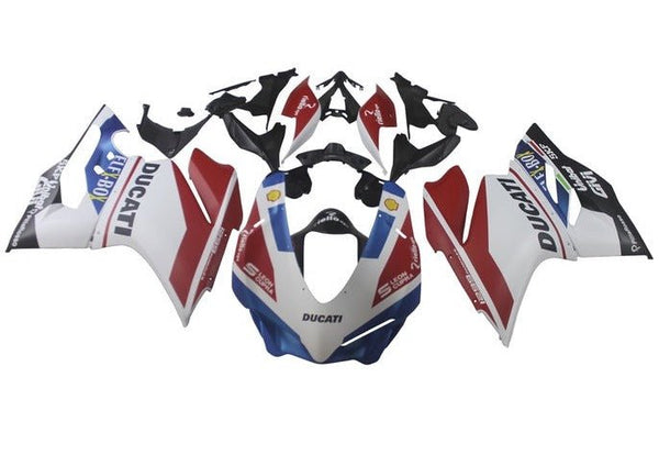 Ducati 959 Fairings (2015-2020) Matte White, Red, Blue at KingsMotorcycleFairings.com