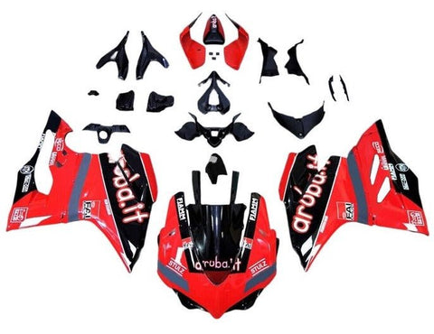 Ducati 959 Fairings (2015-2020) Red, Black, White Aruba at KingsMotorcycleFairings.com