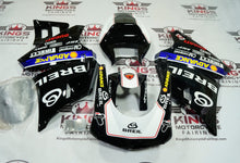 Ducati 996 Fairings (1998-2002) Black, White, Red Breil by KingsMotorcycleFairings.com