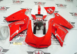 Ducati 996 Fairings (1998-2002) Red, White, Faux Carbon Fiber at KingsMotorcycleFairings.com