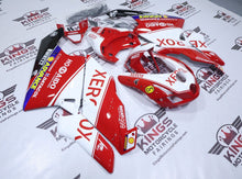 Ducati 999 Fairings (2003-2004) Xerox Red, White from KingsMotorcycleFairings.com