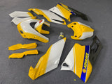 Ducati 999 Race Fairings(2005-2006) Yellow, White, Blue from KingsMotorcycleFairings.com