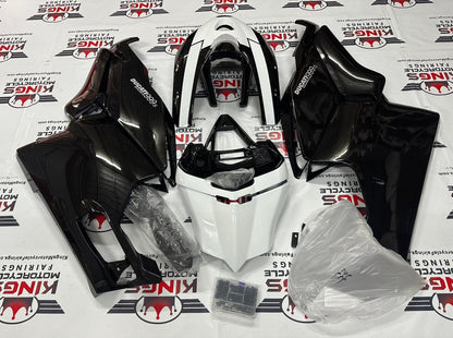 Ducati 999s (2005-2006) Black & White Fairings at KingsMotorcycleFairings.com