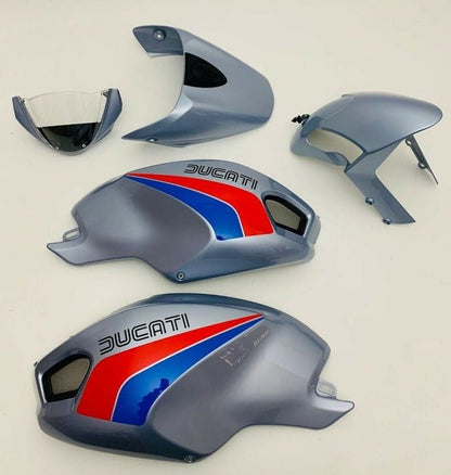 Ducati Monster 696, 796, 1100 Fairings (2008-2016) Gray, Red, Blue at KingsMotorcycleFairings.com