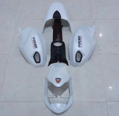 Ducati Monster 696, 796, 1100 Fairings (2008-2016) Matte White at KingsMotorcycleFairings.com