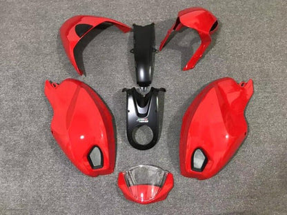 Ducati Monster 696, 796, 1100 Fairings (2008-2016) Red Gloss at KingsMotorcycleFairings.com