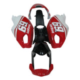 Ducati Monster 696, 796, 1100 Fairings (2008-2016) Red, White 69 at KingsMotorcycleFairings.com