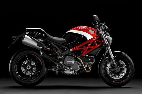 Ducati Monster 696, 796, 1100 Fairings (2008-2016) Red, White, Black Original at KingsMotorcycleFairings.com