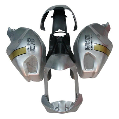 Ducati Monster 696, 796, 1100 Fairings (2008-2016) Silver, Black, Gold at KingsMotorcycleFairings.com