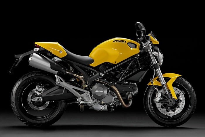 Ducati Monster 696, 796, 1100 Fairings (2008-2016) Yellow at KingsMotorcycleFairings.com