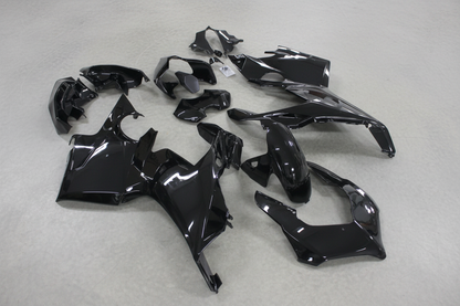 Ducati Panigale V4 Fairing set (2018-2019) Black at KingsMotorcycleFairings.com