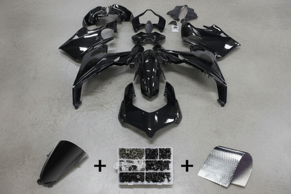 Ducati Panigale V4 Fairings (2018-2019) Black at KingsMotorcycleFairings.com