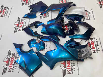 Ducati Panigale V4 Fairing Set (2018-2019) Chameleon Blue, Purple at KingsMotorcycleFairings.com
