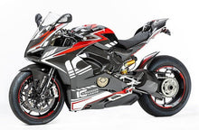 Ducati Panigale V4 Fairings (2018-2019) Black Gloss, White, Red at KingsMotorcycleFairings.com