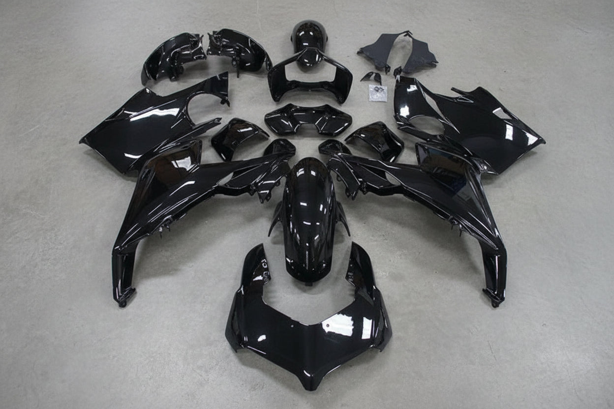 Ducati Panigale V4 Fairings (2018-2019) Black at KingsMotorcycleFairings.com