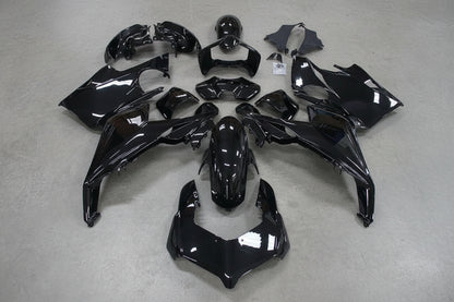 Ducati Panigale V4 Fairings (2018-2019) Black at KingsMotorcycleFairings.com