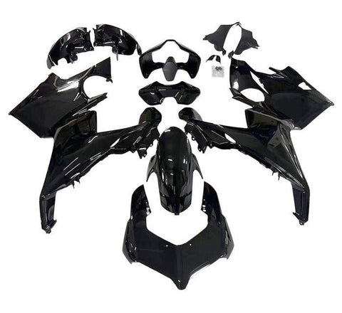 Ducati Panigale V4 Fairings (2018-2019) Black at KingsMotorcycleFairings.com