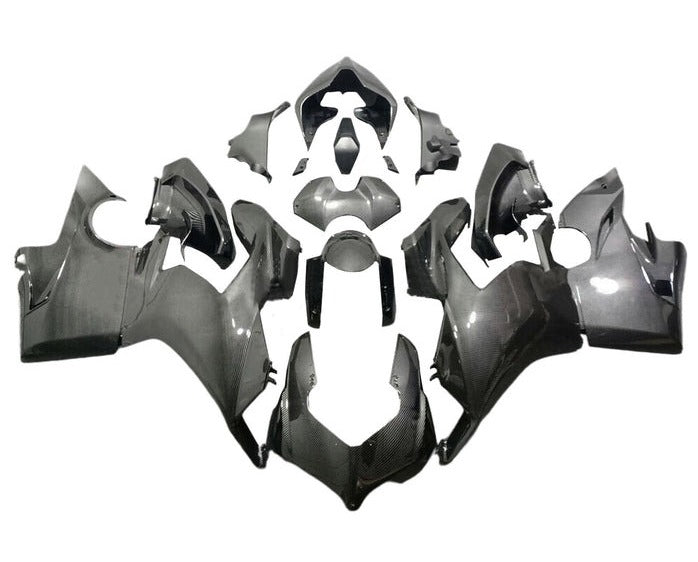 Ducati Panigale V4 Fairings (2018-2019) Faux Carbon Fiber at KingsMotorcycleFairings.com