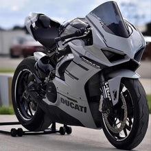 Ducati Panigale V4 Fairings (2018-2019) Gray, Black at KingsMotorcycleFairings.com