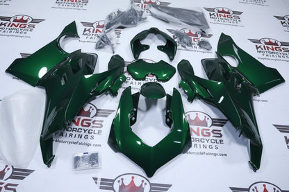 Ducati Panigale V4 Fairings (2018-2019) Green at KingsMotorcycleFairings.com