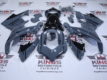Ducati Panigale V4 Fairings (2018-2019) Nardo Gray, Black at KingsMotorcycleFairings.com