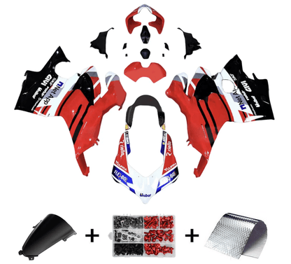 Ducati Panigale V4 Fairing Kit (2018-2019) Red, Black, White, Blue at KingsMotorcycleFairings.com