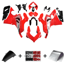 Ducati Panigale V4 Fairing kif (2018-2019) Red, Gray, Black at KingsMotorcycleFairings.com