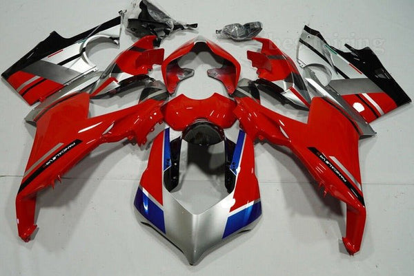 Ducati Panigale V4 Fairings (2018-2019) Red, Silver, Blue, Black at KingsMotorcycleFairings.com