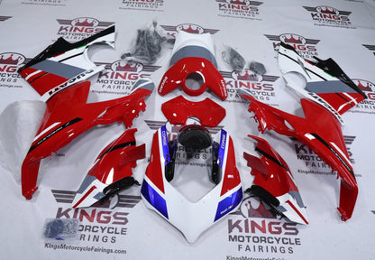 Ducati Panigale V4 Fairings (2018-2019) Red, White, Blue, Black at KingsMotorcycleFairings.com