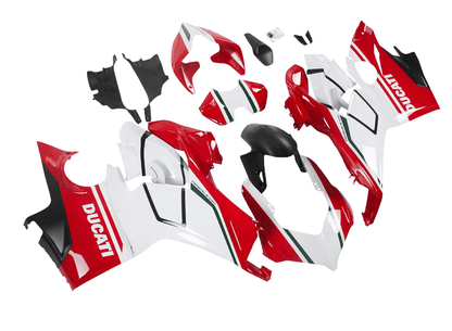 Ducati Panigale V4 Fairing kit (2018-2019) Red, White, Green, Black at KingsMotorcycleFairings.com