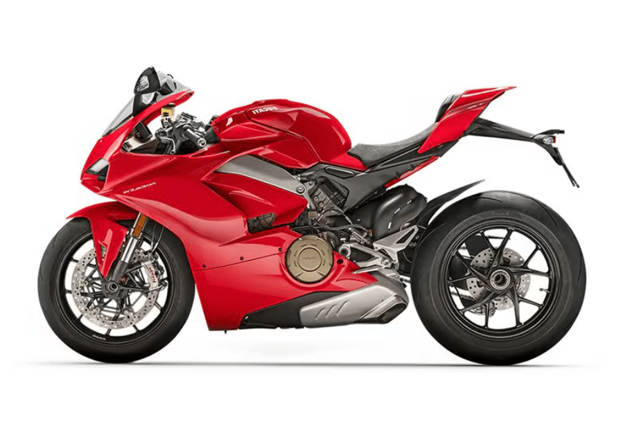 Ducati Panigale V4S Fairings (2018-2019) Red at KingsMotorcycleFairings.com