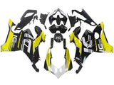 Ducati Panigale V4 Fairings (2020-2021) Black, Yellow, White at KingsMotorcycleFairings.com