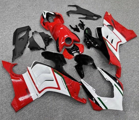 Ducati Panigale V4 Fairings (2020-2021) Red, White, Black, Green at KingsMotorcycleFairings.com