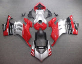 Ducati Panigale V4 Fairings (2020-2021) Silver, Red, Black at KingsMotorcycleFairings.com