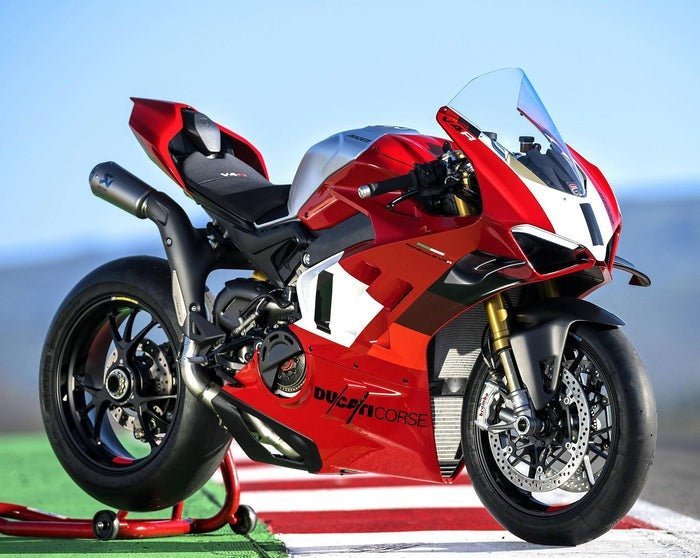 Ducati Panigale V4 Fairings (2022-2024) Red, White, Black, Silver at KingsMotorcycleFairings.com