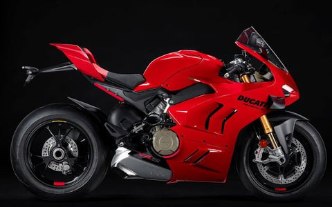 Ducati Panigale V4 Fairings (2022-2024) Red at KingsMotorcycleFairings.com
